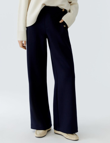 Pantalon en matière scuba...