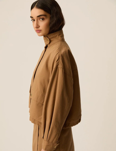 Veste Leo couleur camel -...