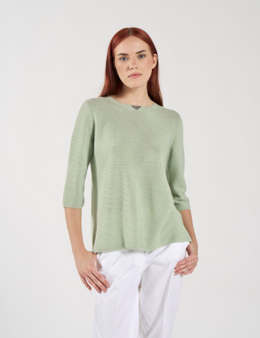 Chandail Menthe à manches...