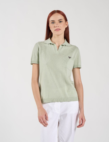 T-Shirt Polo couleur Menthe...