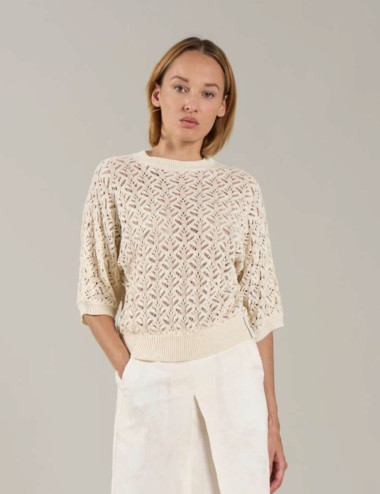 Chandail Panama à maille...