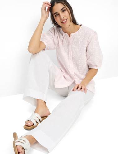 Pantalon en lin Farina...