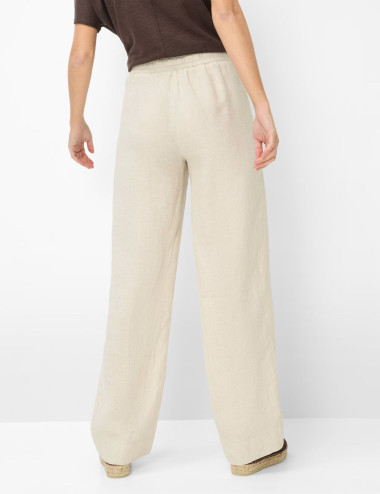 Pantalon en lin Farina...