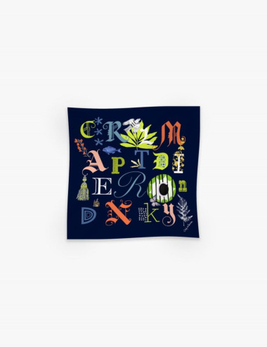 Écharpe en twill de soie...