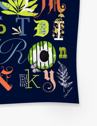 Écharpe en twill de soie...