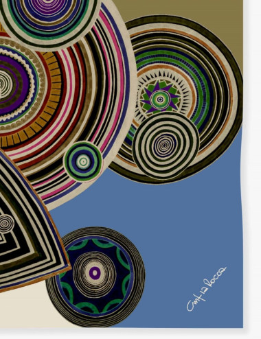 Petit foulard en twill de...