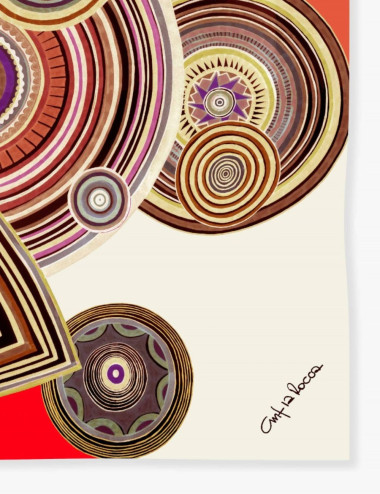 Petit foulard en twill de...