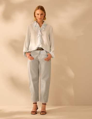 Pantalon Megan S bleu...