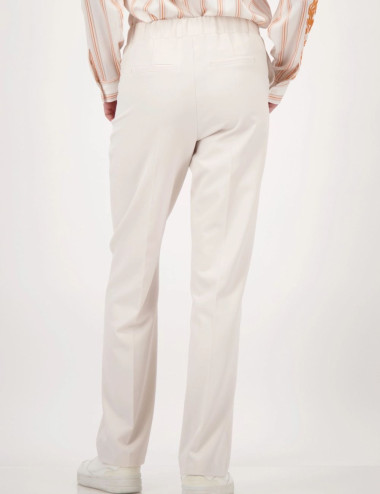 Pantalon beige champagne -...