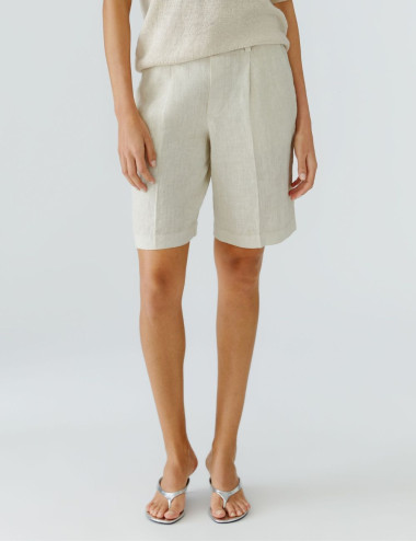 Bermuda en lin - Oui