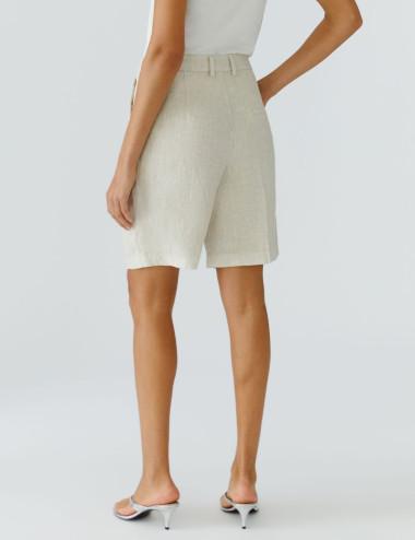 Bermuda en lin - Oui