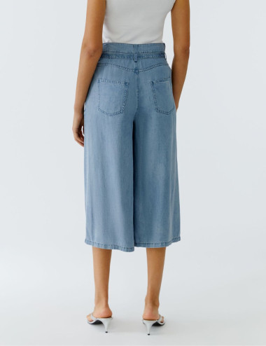 Pantalon Gaucho en denim - Oui