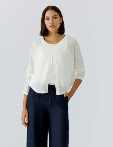 Cardigan blanc - Oui