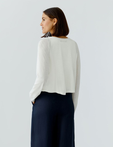 Cardigan blanc - Oui