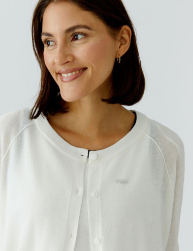 Cardigan blanc - Oui