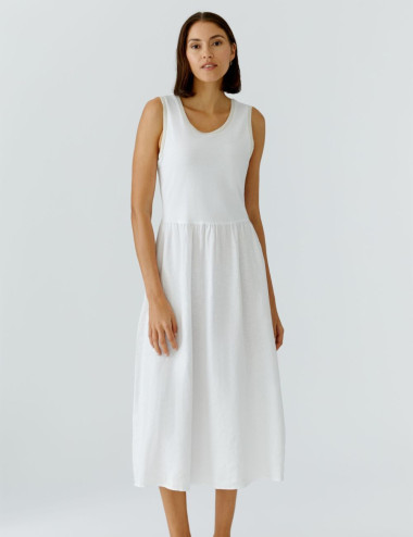 Robe midi blanche - Oui