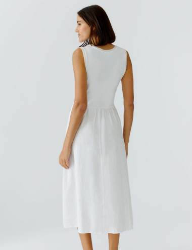 Robe midi blanche - Oui
