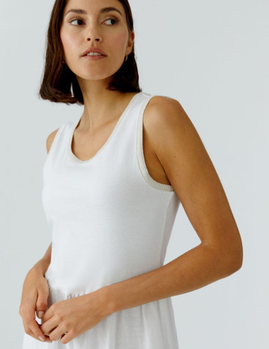 Robe midi blanche - Oui