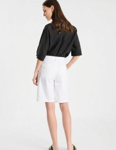 Short Yuki blanc -...