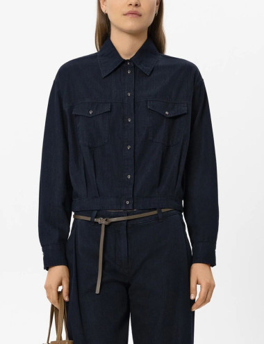 Blouse en denim style...