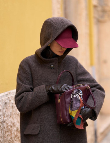 Manteau chocolat - Cinzia...