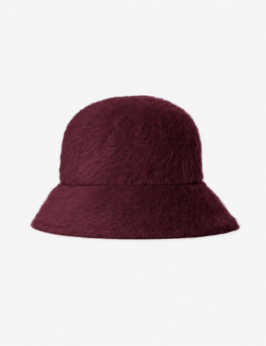 Chapeau cloche bordeaux en...