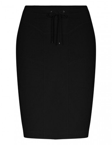 Black Waris Skirt -...